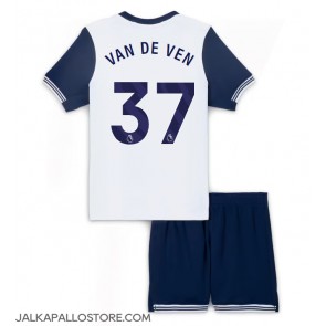 Tottenham Hotspur Micky van de Ven #37 Kotipaita Lapsille 2024-25 Lyhythihainen (+ shortsit)